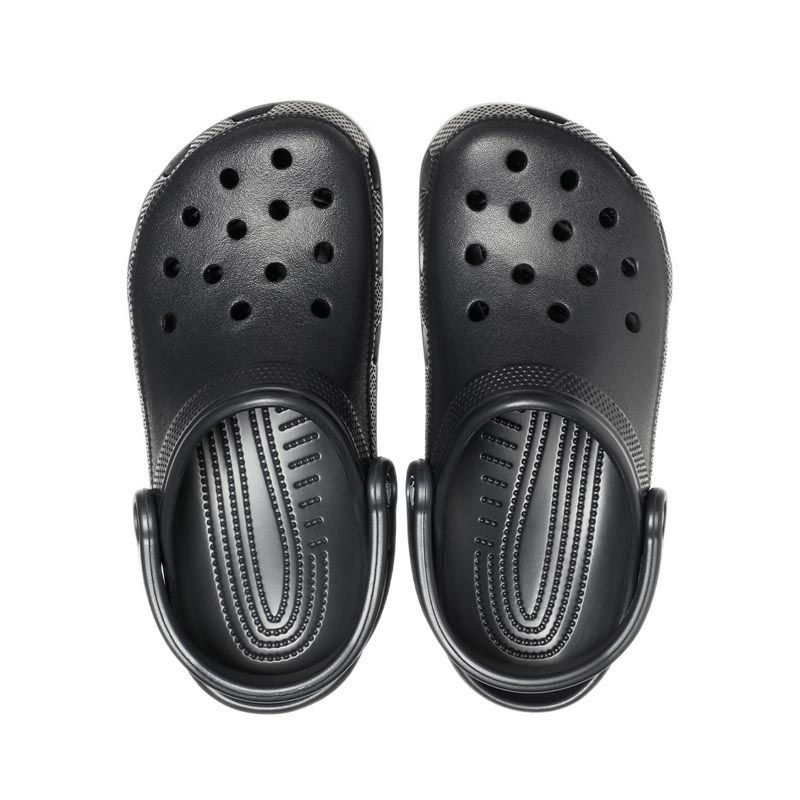 Crocs Unisex Classic Clog - Black - Image 4