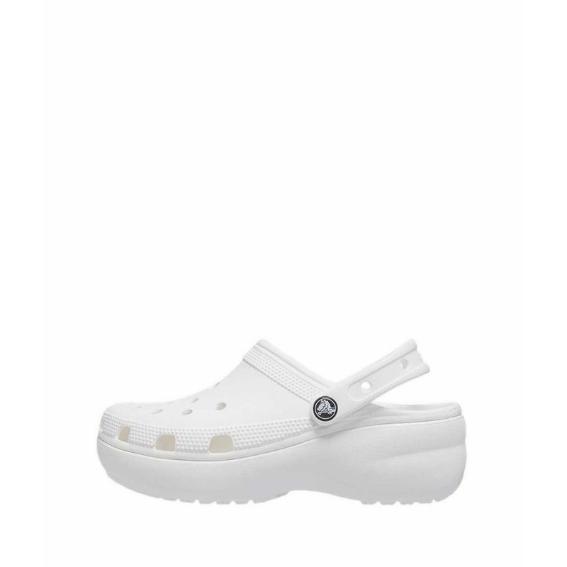 Crocs Classic Unisex Clog - Platform Clog W White - Image 2