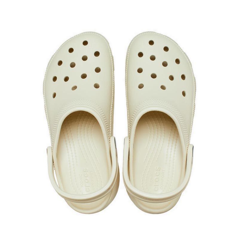 Crocs Classic Platform Women Clog - Bone - Image 3