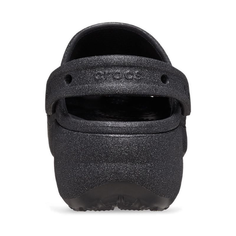 Crocs Classic Platform Glitter Women Clog - Black - Image 5
