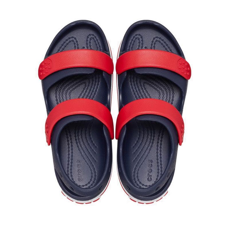 Crocs Crocband Cruiser Kids Sandal - Navy/Varsity Red - Image 4