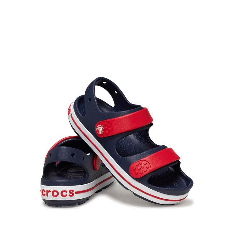 Crocs Crocband Cruiser Kids Sandal - Navy/Varsity Red - Image 5