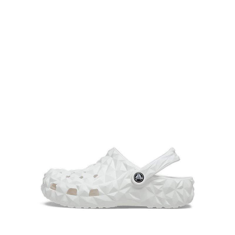 Crocs Classic Geometric Clog Unisex - White - Image 6