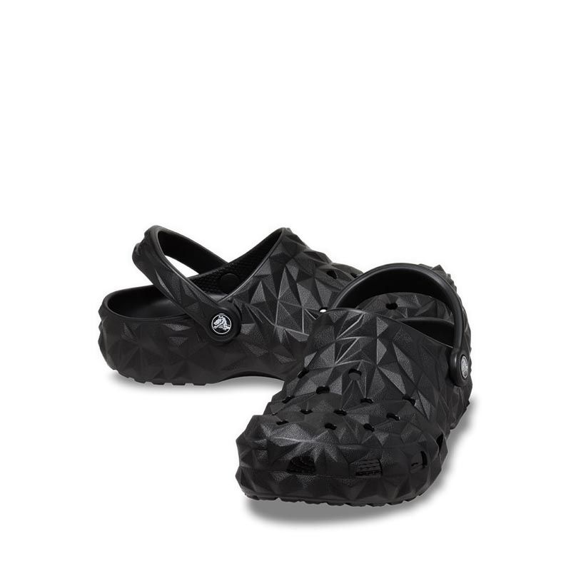 Crocs Classic Geometric Clog Unisex - Black - Image 3