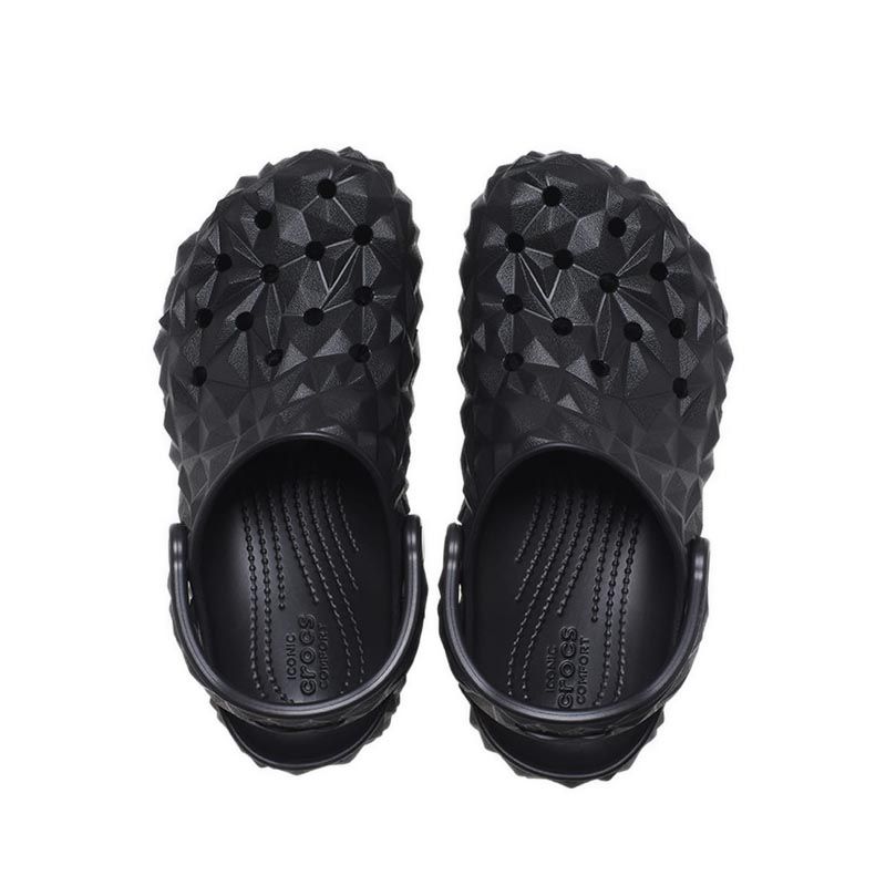 Crocs Classic Geometric Clog Unisex - Black - Image 4