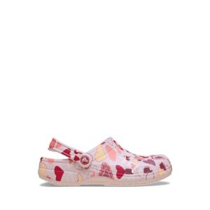 Crocs Classic Valentine's Day Kids Clog - Pink Milk/Hearts