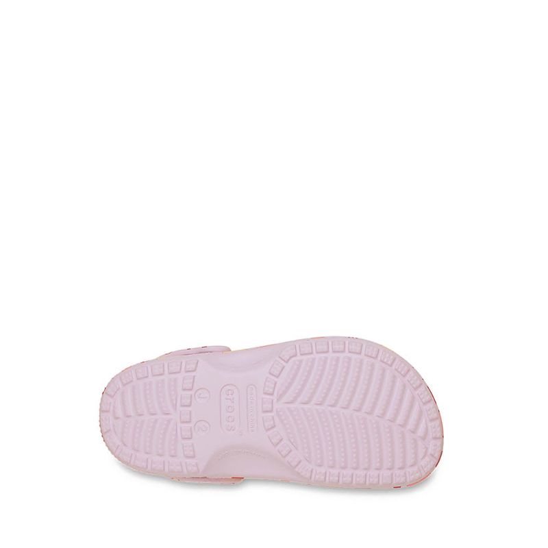 Crocs Classic Valentine's Day Kids Clog - Pink Milk/Hearts - Image 7