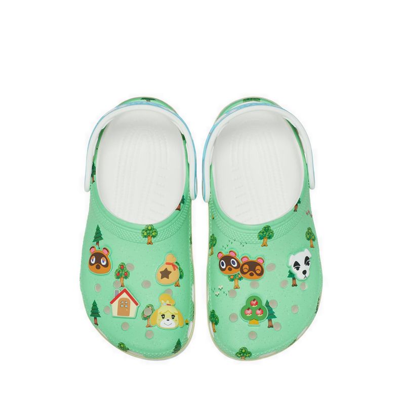 Crocs Animal Crossing Classic Kids Clog - Multi - Image 6