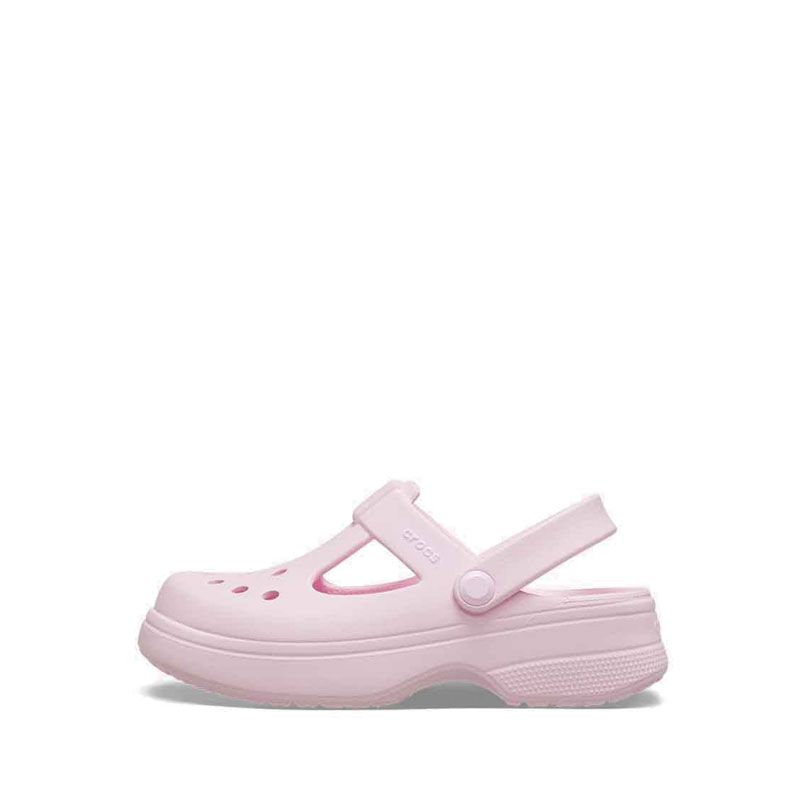 Crocs Classic Kids Mary Jane Clog - Pink Milk - Image 2