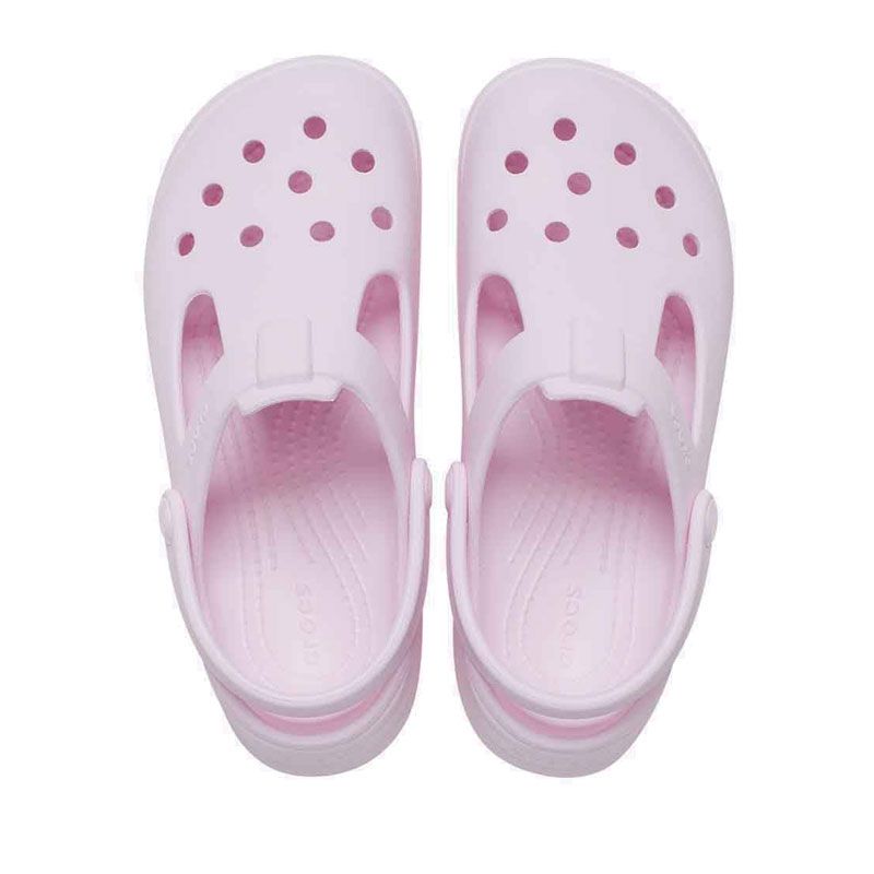 Crocs Classic Kids Mary Jane Clog - Pink Milk - Image 6