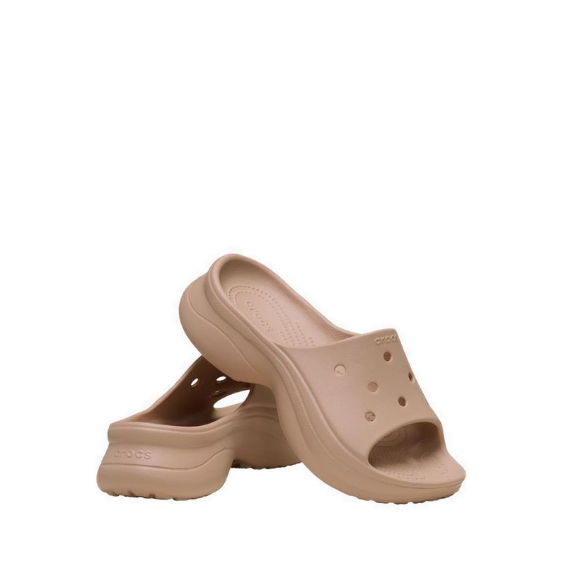 Crocs Bae Slide Women Clog - Pink Caramel - Image 2