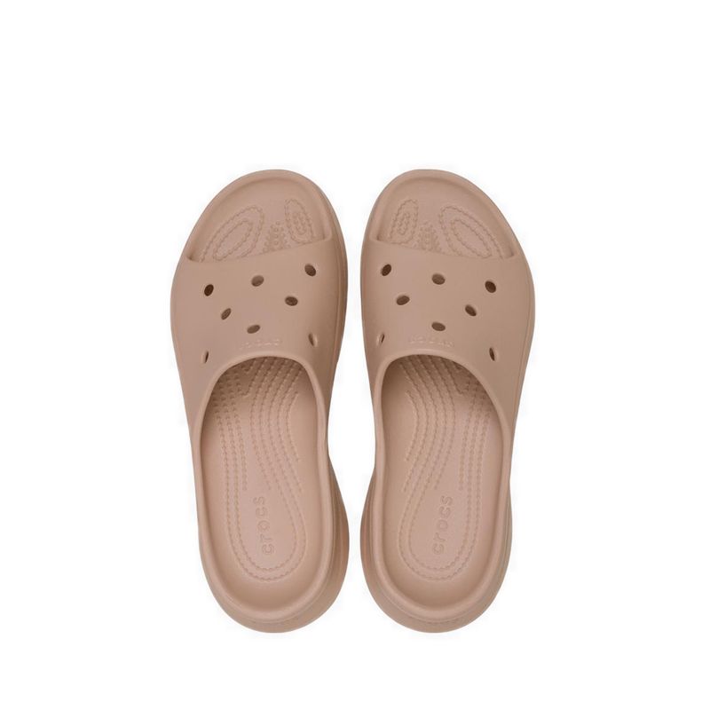 Crocs Bae Slide Women Clog - Pink Caramel - Image 4