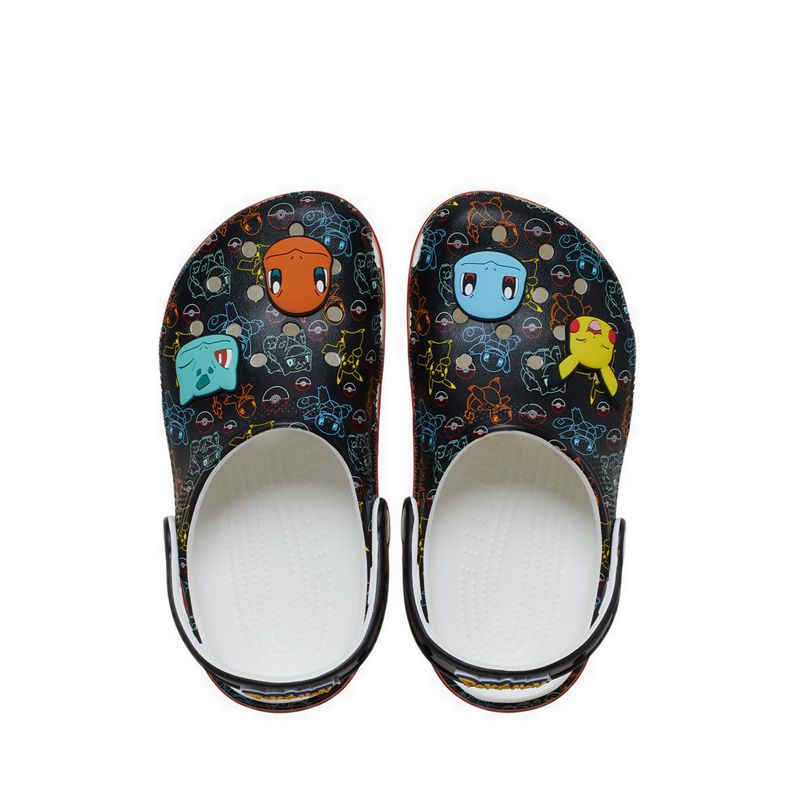 Crocs Pokemon Print Classic Kids Clog - Multi - Image 6