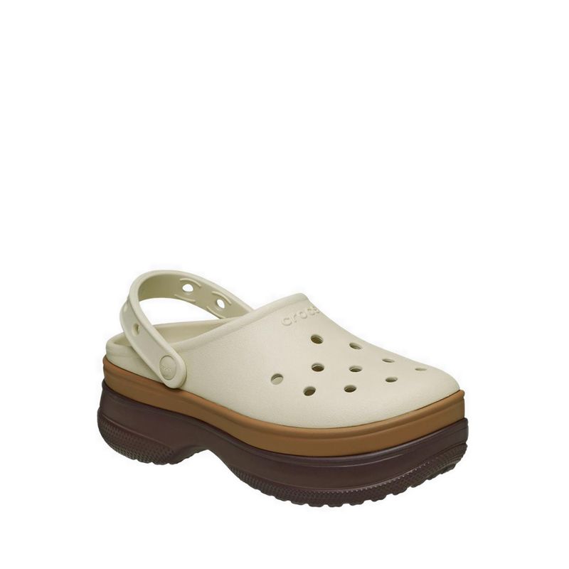 Crocs Classic Stacked Unisex Clog - Mocha - Image 3