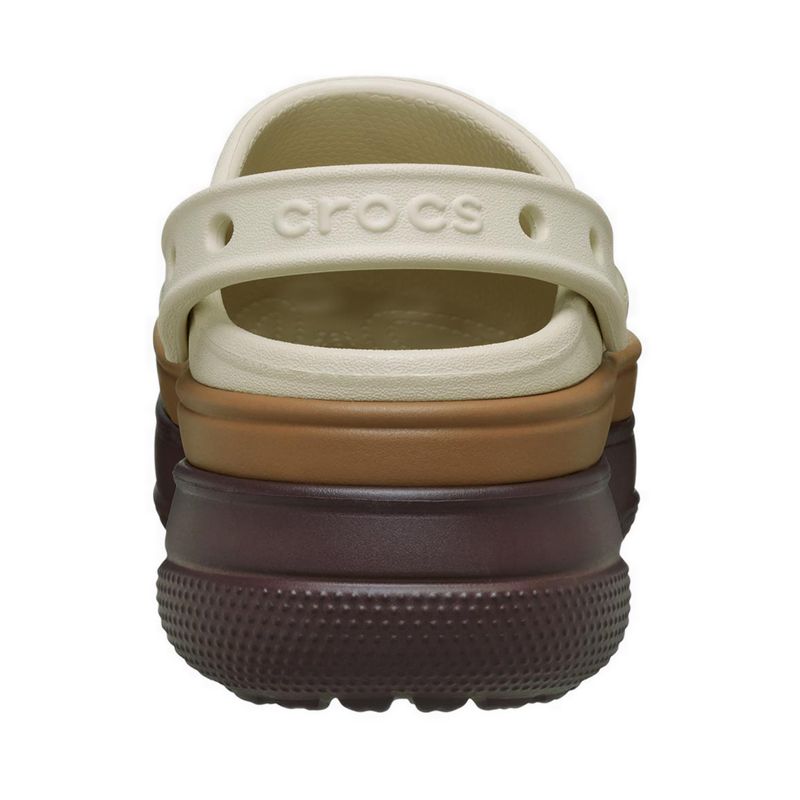 Crocs Classic Stacked Unisex Clog - Mocha - Image 5