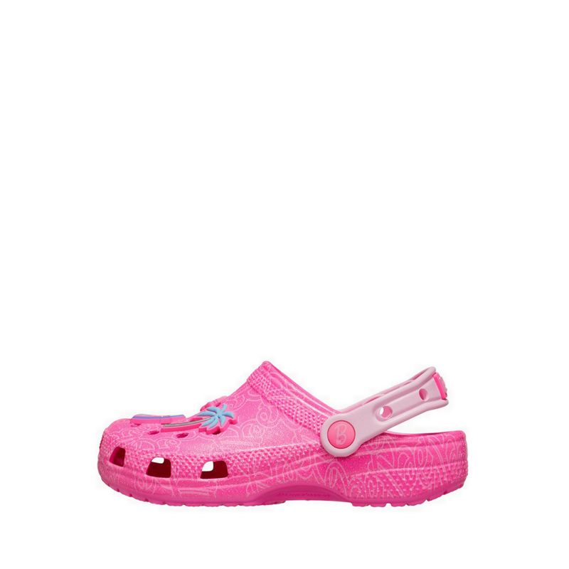 Crocs Mattel Pink Barbie Classic Kids Clog - Multi - Image 2