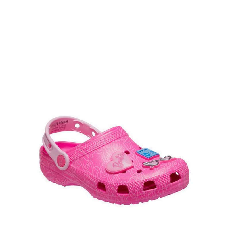 Crocs Mattel Pink Barbie Classic Kids Clog - Multi - Image 3