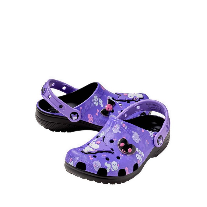 Crocs Kuromi Classic Kids Clog - Multi - Image 4
