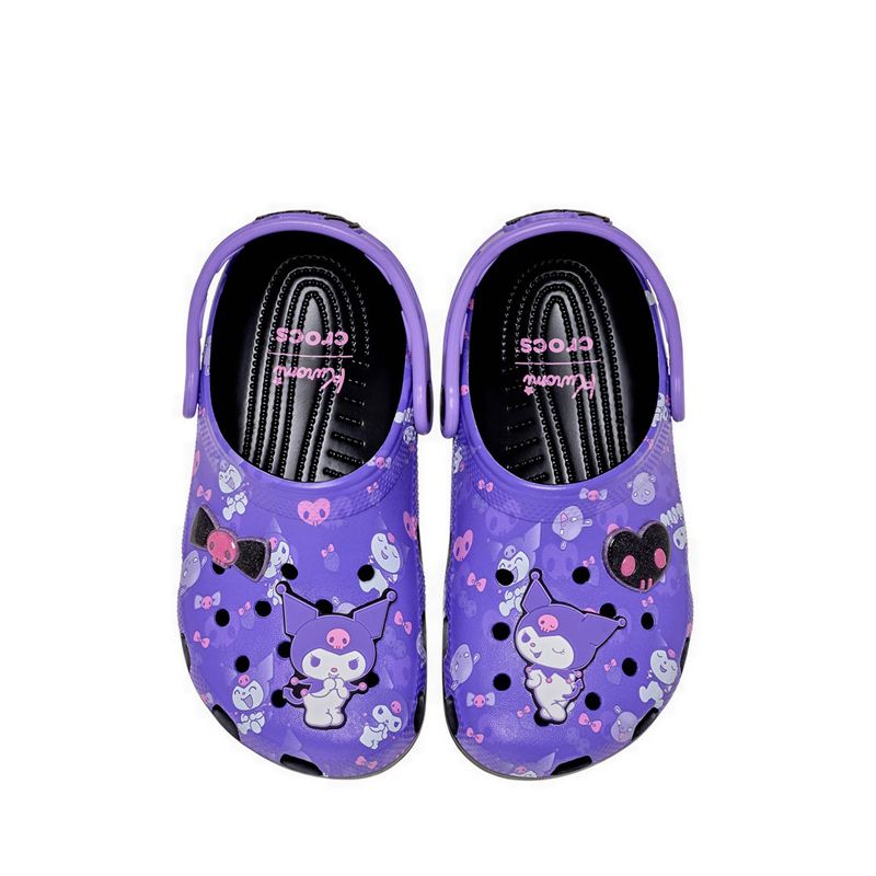 Crocs Kuromi Classic Kids Clog - Multi - Image 6