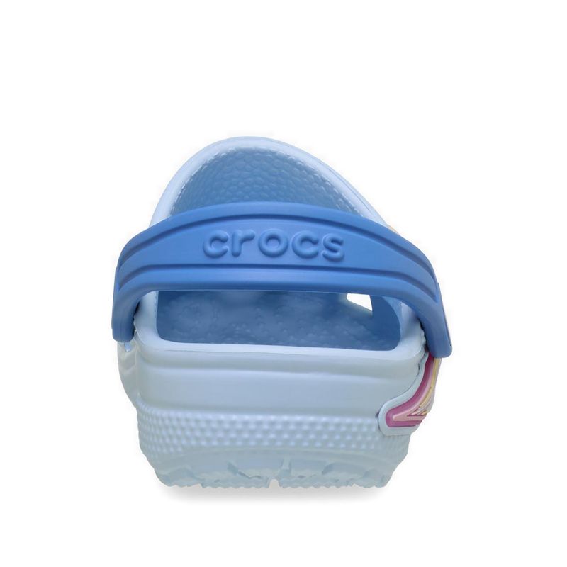 Crocs Classic Star Lights Toddler Clog - Blue Frost - Image 4