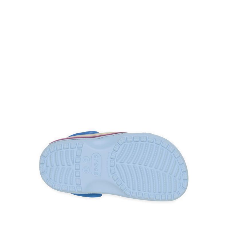 Crocs Classic Star Lights Toddler Clog - Blue Frost - Image 6