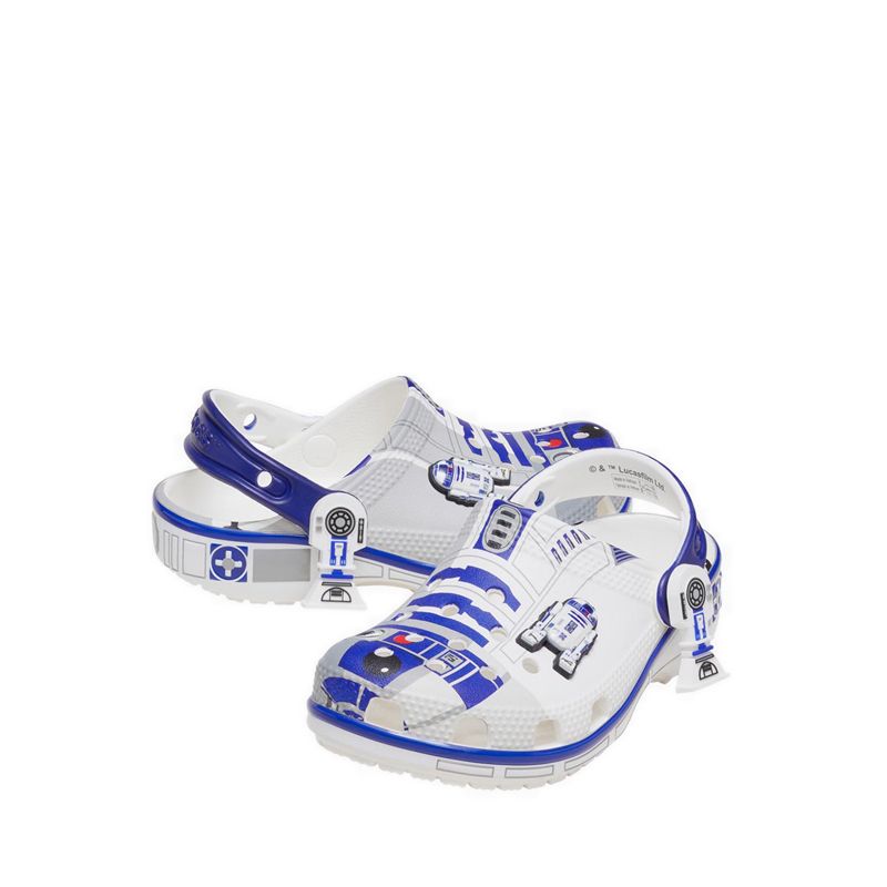 Crocs Star Wars R2D2 Classic Kids Clog - Multi - Image 4