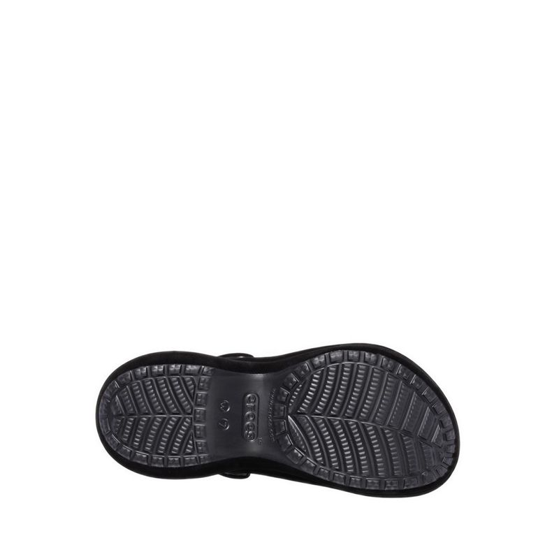 Crocs Bae Velvet Women Clog - Black - Image 7