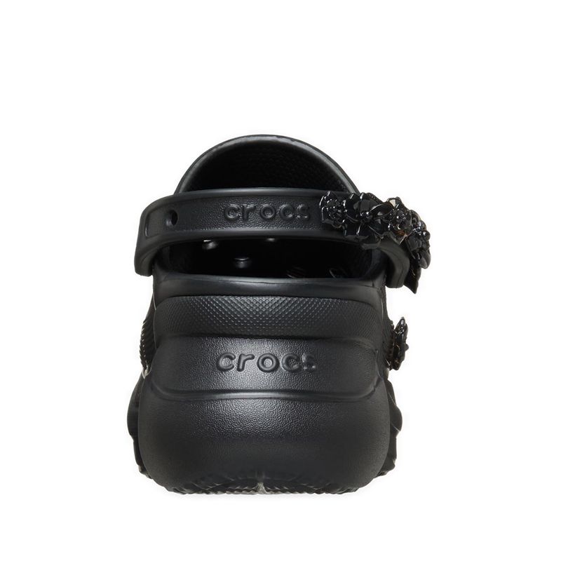 Crocs Bae Translucent Floral Women Clog - Black - Image 4
