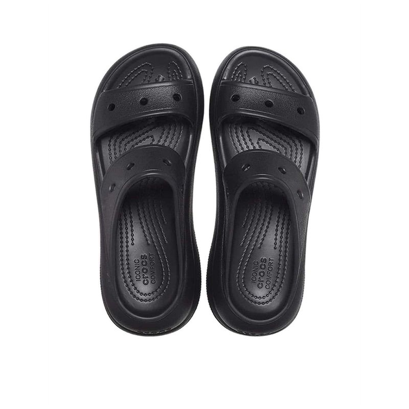 Crocs Crush Unisex Sandals - Black - Image 4